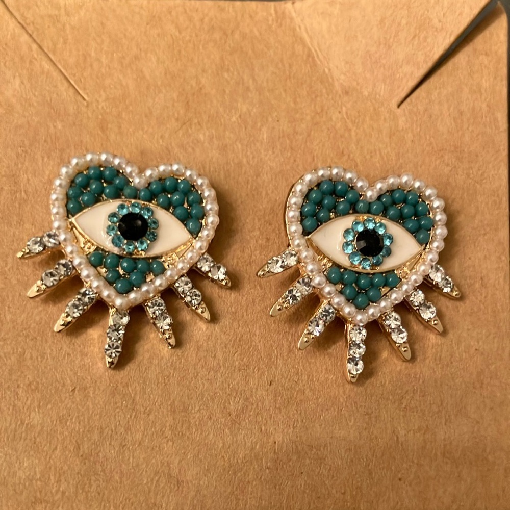 Evil Eye Earrings
